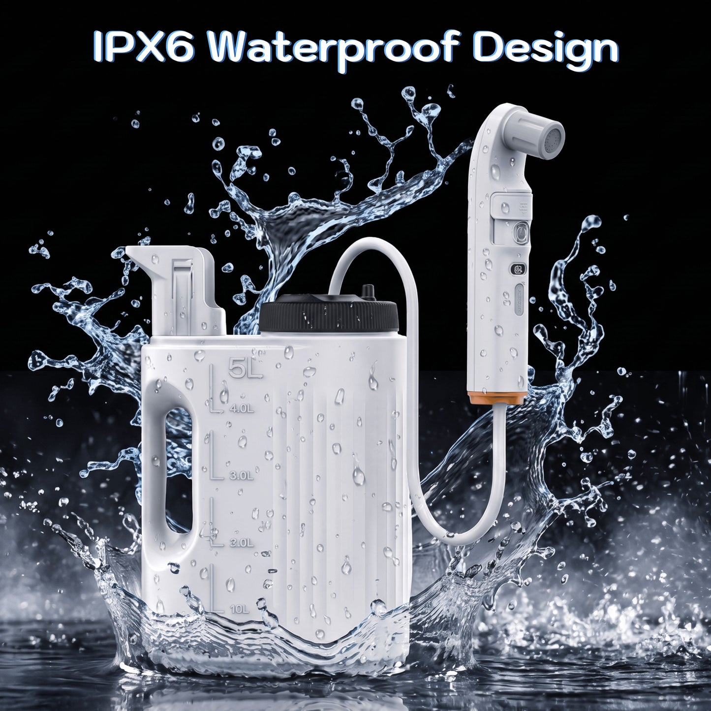 Rinora Portable Bidet Sprayer with 5L Water Reservoir Conor
