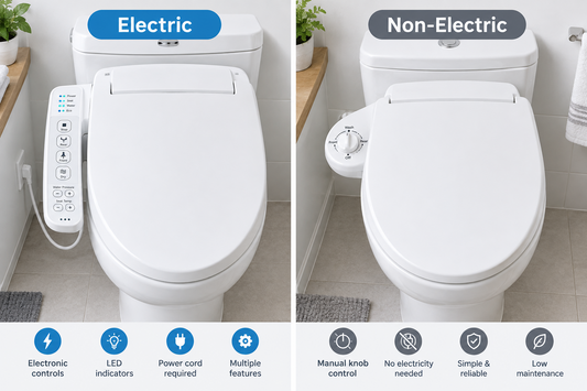 Electric vs Non-Electric Bidet Seats NZ