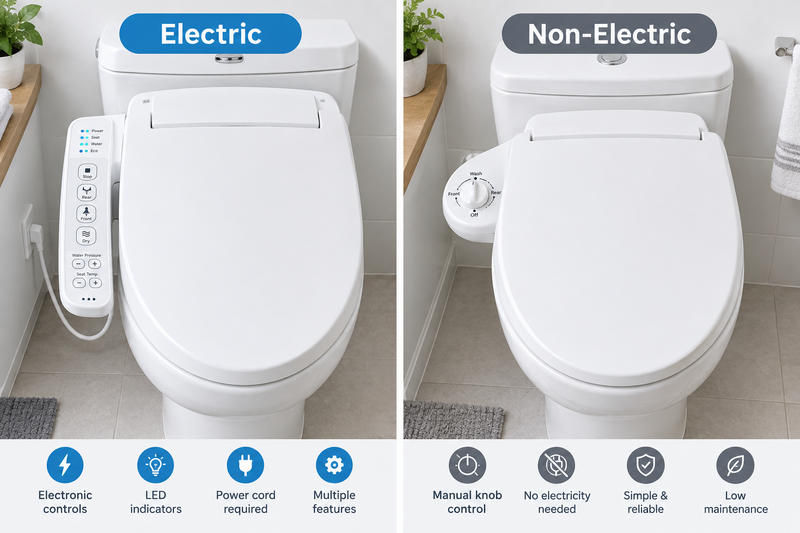Electric vs Non-Electric Bidet Seats NZ