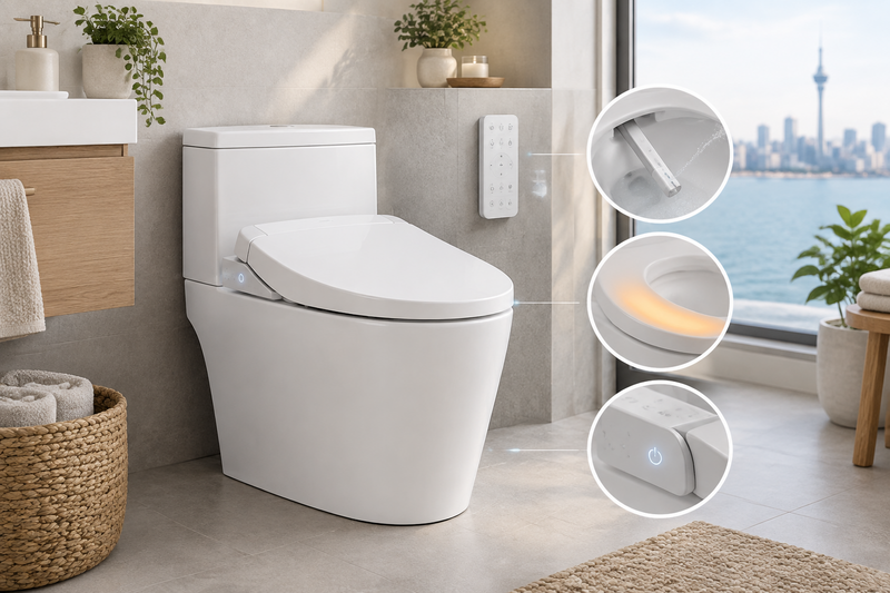 Heated Bidet Toilet Seat Auckland