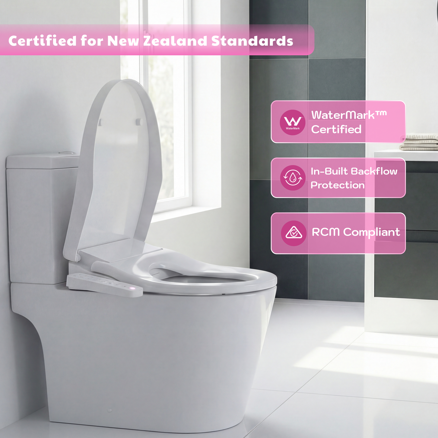 Conor Lyra Smart Bidet Seat with Installation Kit