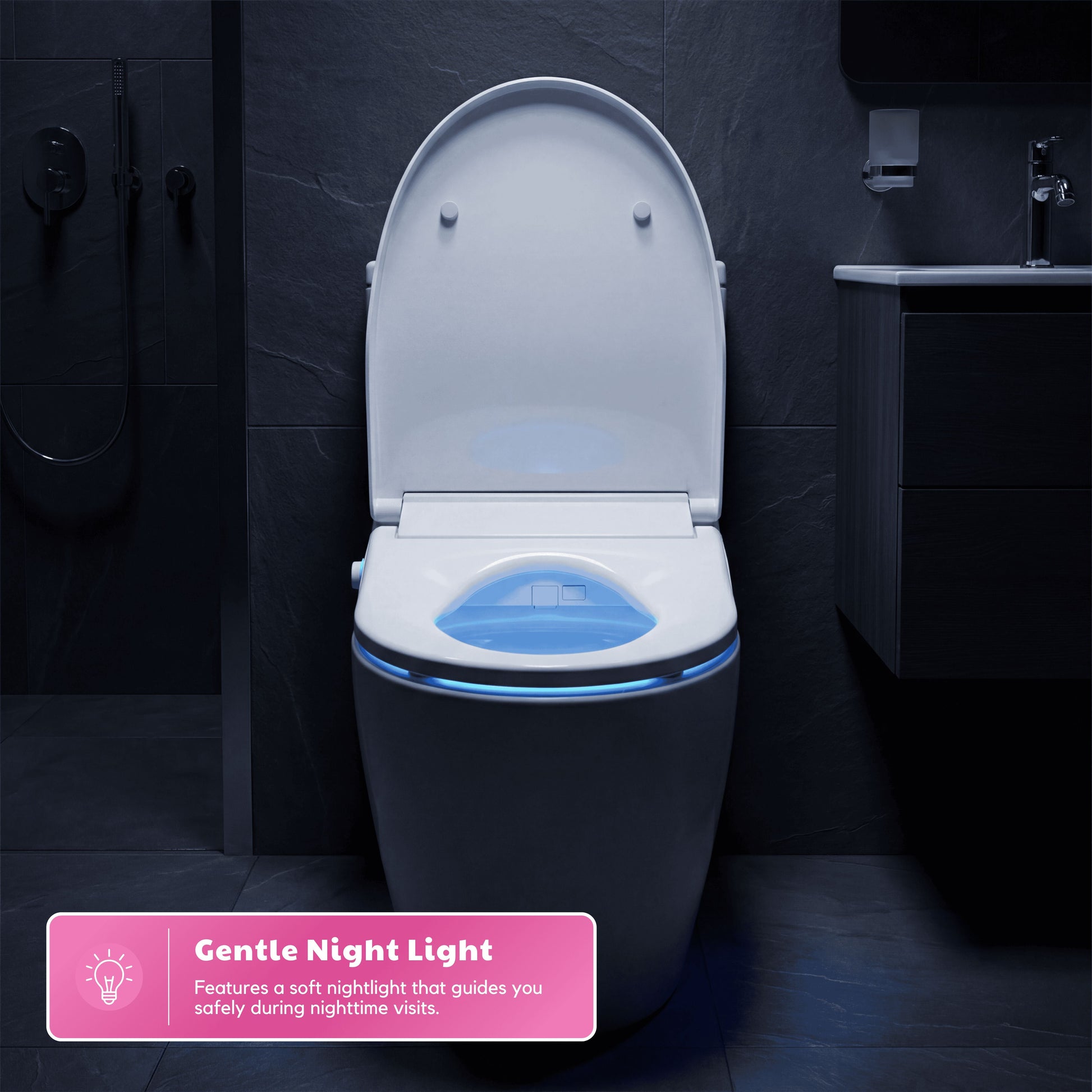 Adjustable Heated Smart Toilet Seat - Conor Arista