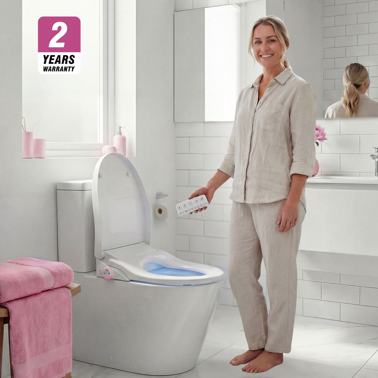 Conor Arista Smart Bidet Seat with Installation Kit Conor 