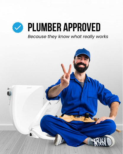 Water Inlet Hose And T-Valve for Smart Bidet Installation