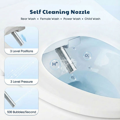 Conor Ayora Bidet Seat with Remote Control and Installation Accessories 