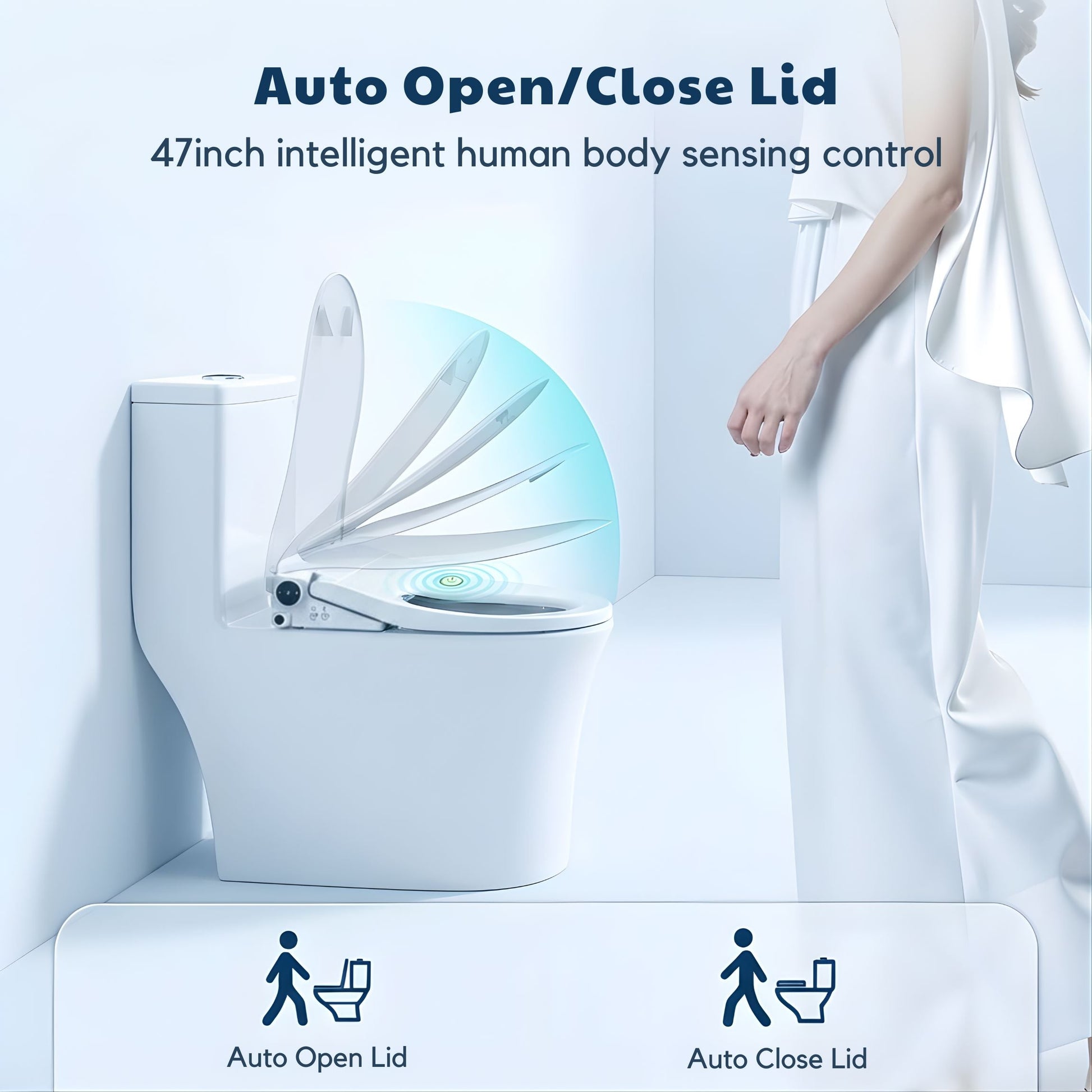 Auto Open Close Lid - Conor Ayora Smart Bidet