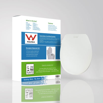 Toilet with Left Water Inlet