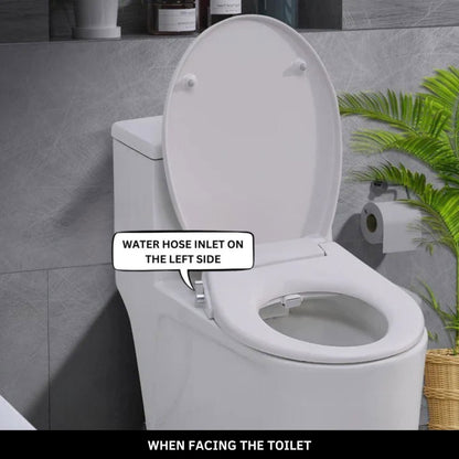 Toilet with Left Water Inlet