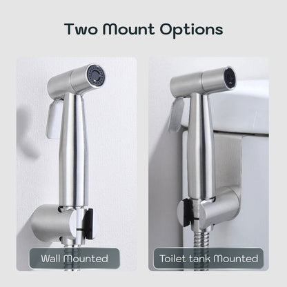 Conor Ember 1.0 Silver Handheld Bidet Spray with Installation Kit conors.com.au 