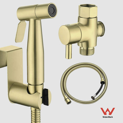 Conor Ember Gold Handheld Bidet Spray with Installation Kit conors.com.au 