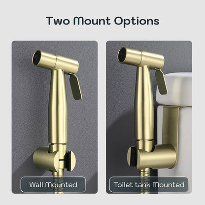 Conor Ember Gold Handheld Bidet Spray with Installation Kit conors.com.au 