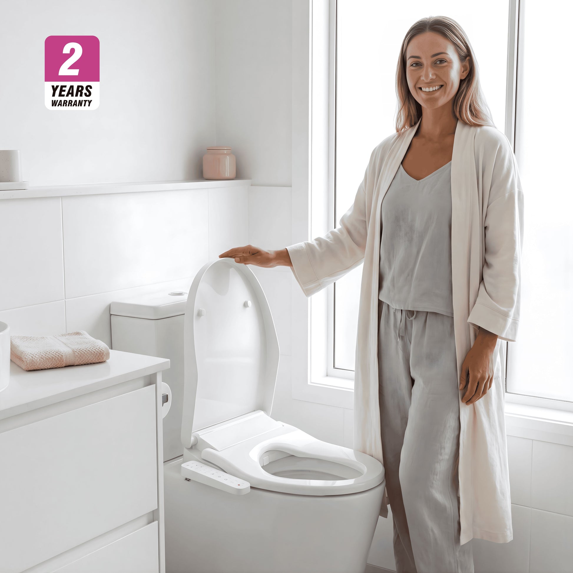 Conor Lyra Smart Bidet Seat with Installation Kit Conor 