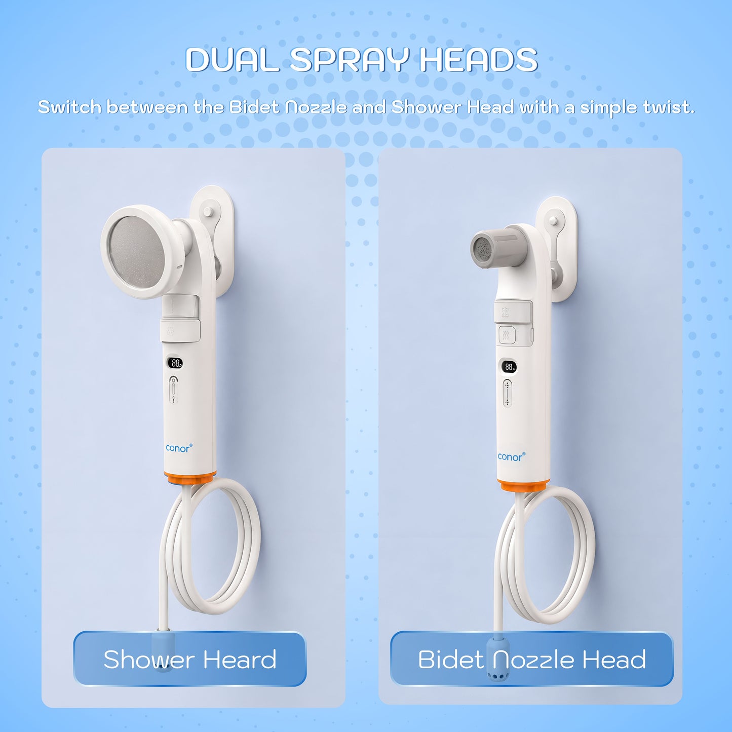 Rinora Portable Bidet Sprayer Conor 