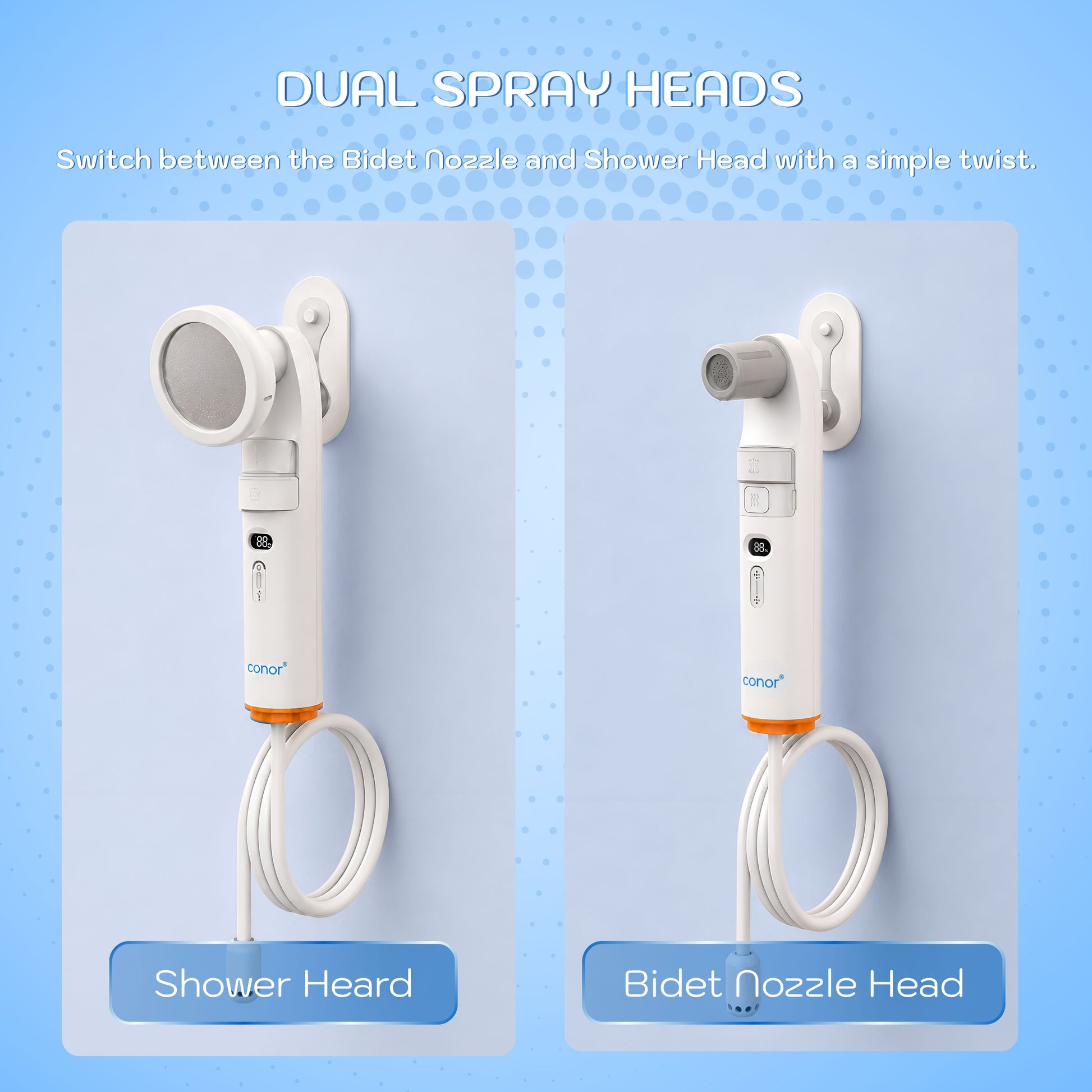 Rinora Portable Bidet Sprayer Conor 